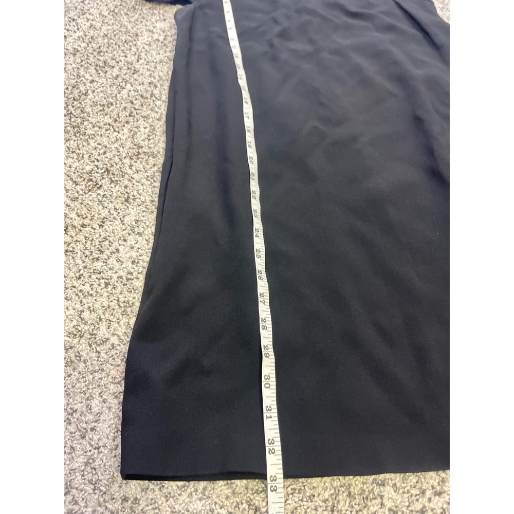 RED Valentino Black Sheath Dress Beaded Cap Sleeves IT 42 US 6 NWT Cocktail - Picture 10 of 13